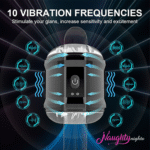 Moksh Vibrating Masturbation Cup for Men with 10 Vibration Modes