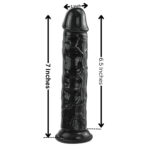 7 Inch Black Dildo