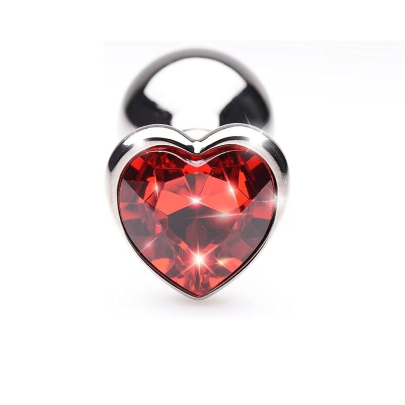 Heart Base Stainless Steel Anal Plug