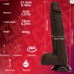 Realistic Automatic Black Dildo