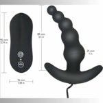 Remote control Anal Bead Vibrator