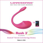 Love Rush Vibrator Controlled With Mobile App
