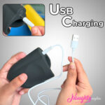 Beat Stroker: Powerful Vibrating Ribbed Male Masturbator with USB Charging - Image 3