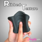 Beat Stroker: Powerful Vibrating Ribbed Male Masturbator with USB Charging - Image 5