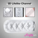 Jalwa Transparent Pocket Pussy: Realistic Jelly & Silicone Pleasure Sleeve for Men